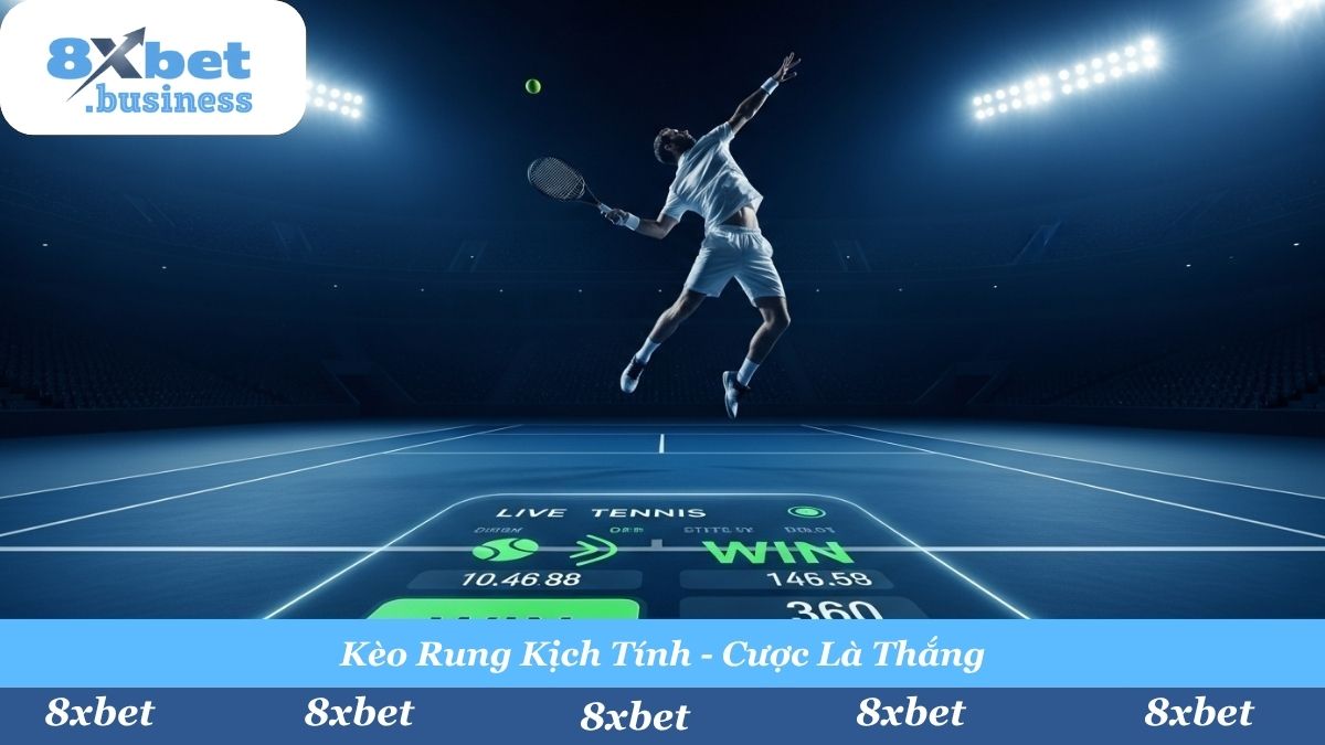 Trải nghiệm cá cược quần vợt đỉnh cao với tính năng Live Betting, cập nhật tỷ lệ theo từng pha bóng.