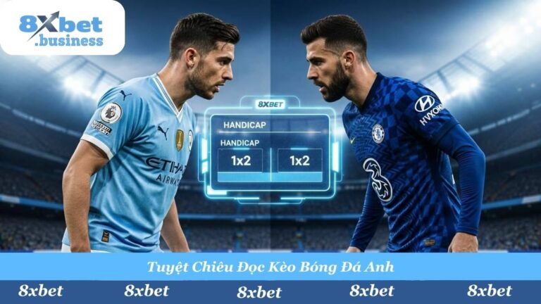 Cách Đọc Kèo Bóng Đá Chuẩn Xác Tại 8Xbet: Bí Kíp “Về Bờ” Cho Tân Thủ