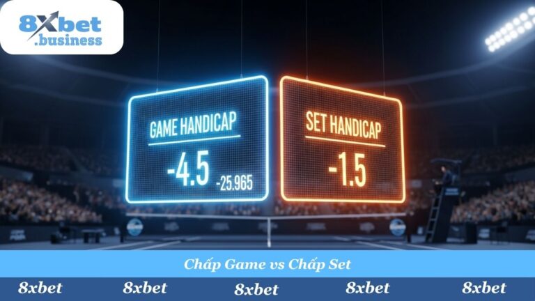 Kèo Chấp Quần Vợt Là Gì? Hướng Dẫn Soi Kèo Handicap Tại 8Xbet